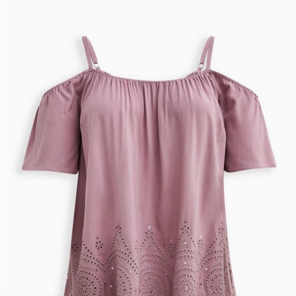 Torrid Cold Shoulder Top Size 2 - Picture 10 of 10